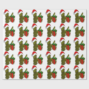 Papel De Regalo Santa Cthulhu