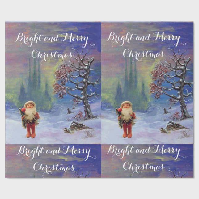 PAPEL DE REGALO SANTA DE LOS GNOMS (Superficie plana)