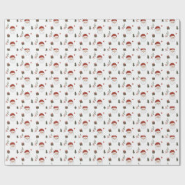 Papel De Regalo Santa de Navidad Acogedor Personalizado