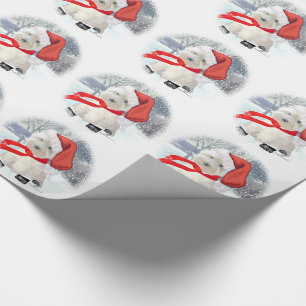 Papel De Regalo Santa en Botas