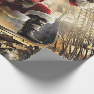 Papel De Regalo Santa Es Un Pirata