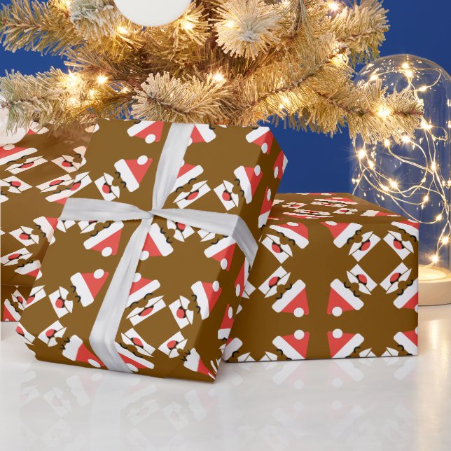 Papel De Regalo Santa Face (Vacaciones)