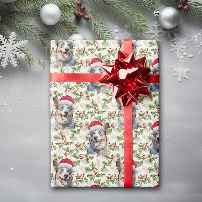 Papel De Regalo Santa Hat Navidades de ganado vacuno australiano H (Subido por el creador)