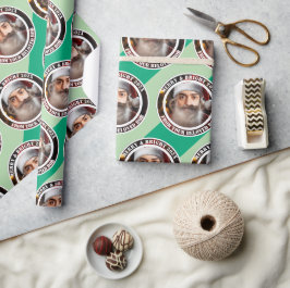 Papel De Regalo ¡Santa Instante! Solo añade tu cara.