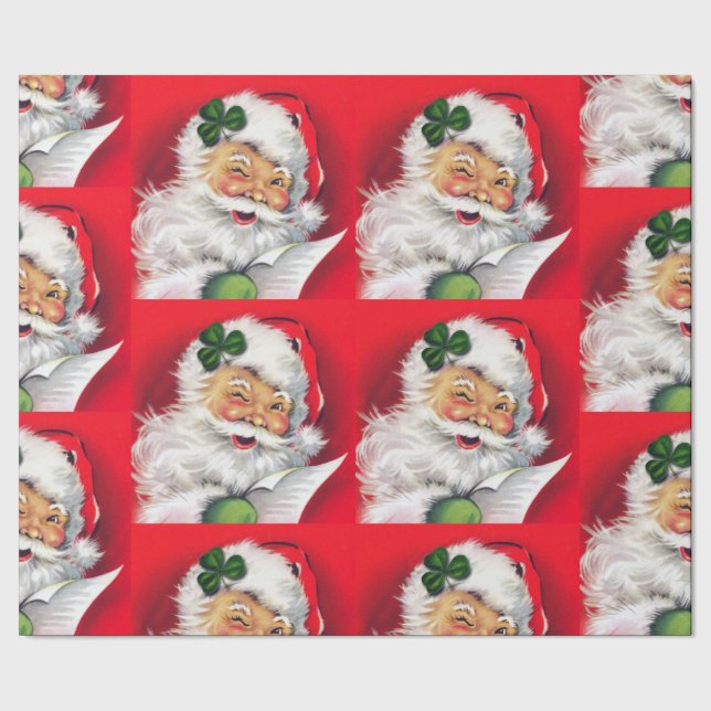 Papel De Regalo Santa Irlandesa, Navidades irlandeses, Irlanda, Ir (Costura)