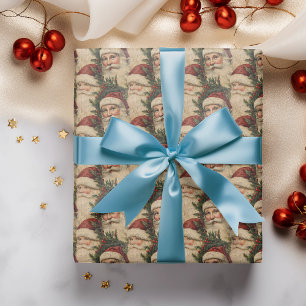 Papel De Regalo Santa Navidades desconocen la vendimia