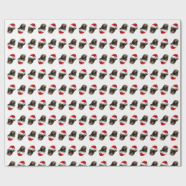 Papel De Regalo Santa Schnauzer