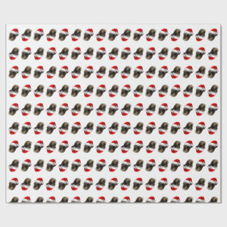 Papel De Regalo Santa Schnauzer