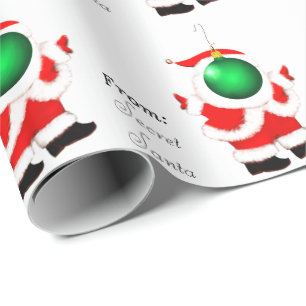 Papel De Regalo Santa Secreta