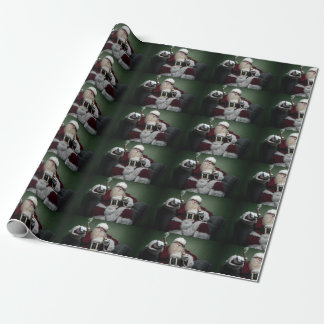 Papel De Regalo Santa traviesa