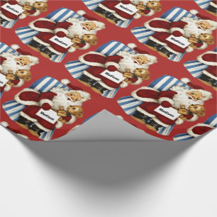 Papel De Regalo Santa Vieja personalizada