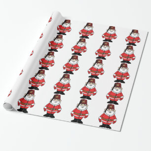 Papel De Regalo Santa y la capilla