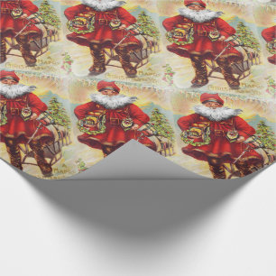 Papel De Regalo Santo del siglo XIX Nicholas