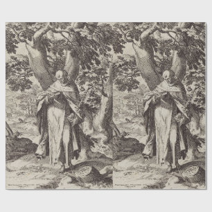 Papel De Regalo Santo Domingo sacerdote católico castellano