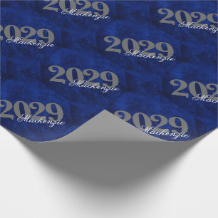 Papel De Regalo Sapphire Grad   Blue Royal Cobalt Azure Year