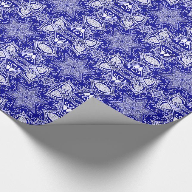 Papel De Regalo Sapphire Mandala (Esquina)