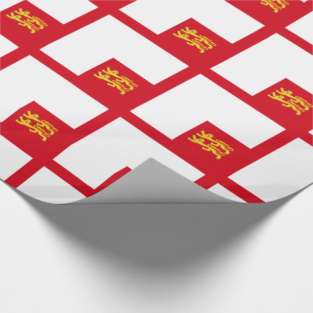 Papel De Regalo Sark Flag (Esquina)