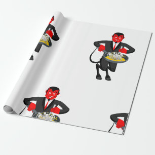 Papel De Regalo Satanás sacude pecadores
