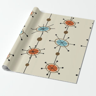 Papel De Regalo Satélites de la era atómica