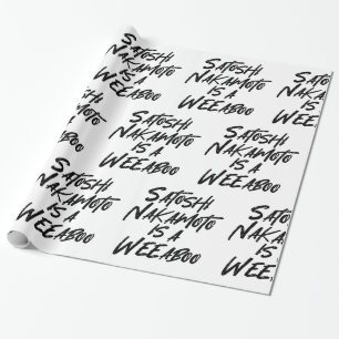 PAPEL DE REGALO SATOSHI NAKAMOTO ES UNA SEMANA