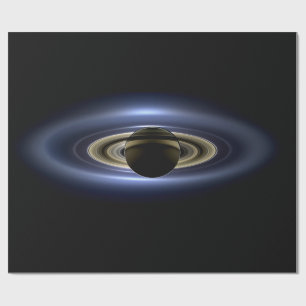 Papel De Regalo Saturno eclipsó el sol por el orbitador de Cassini