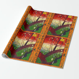 Papel De Regalo Sauce de flores de ciruelo de Van Gogh después de 