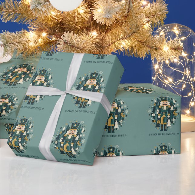 Papel De Regalo Scandinavian Christmas Nutcracker (Vacaciones)