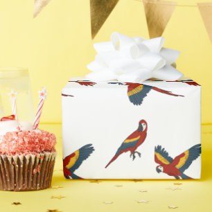 Papel De Regalo Scarlet Macaw