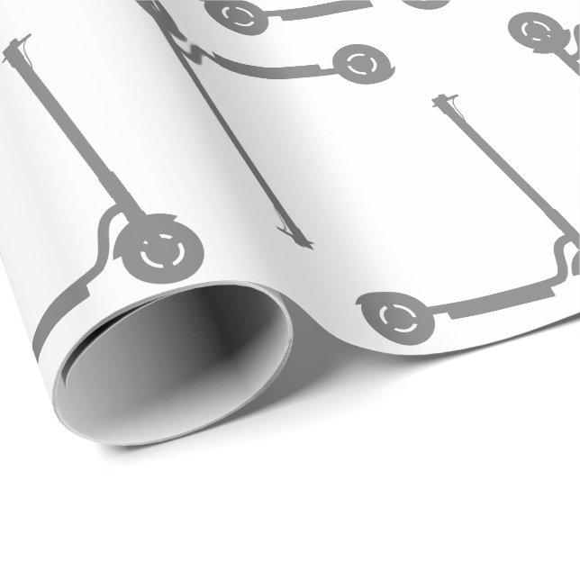 Papel De Regalo scooter (Esquina del rollo)