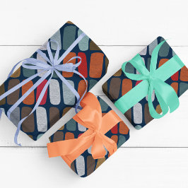 Papel De Regalo Scribble Pebbles