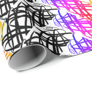 Papel De Regalo Scribe simple   Hueso de arenque   Twist  