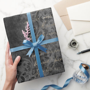 Papel De Regalo Script & Ornamental Victoriano