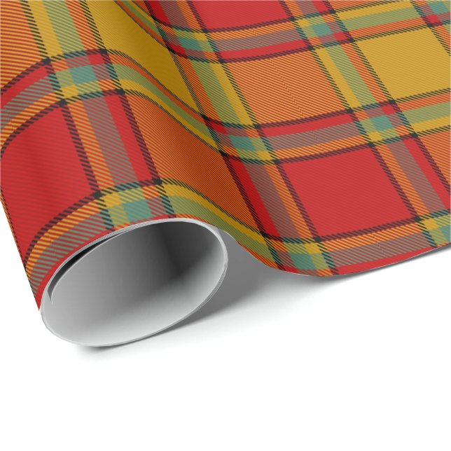 Papel De Regalo Scrymgeour Clan Tartán (Esquina del rollo)