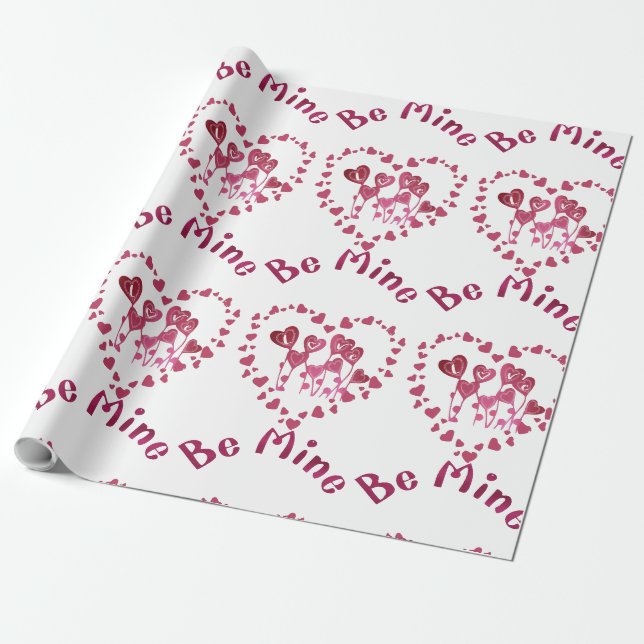 Papel de regalo Sé Mía (Desenrollado)