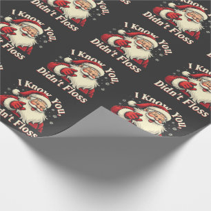 Papel De Regalo Sé que no abandonaste a Dentist Dental Santa