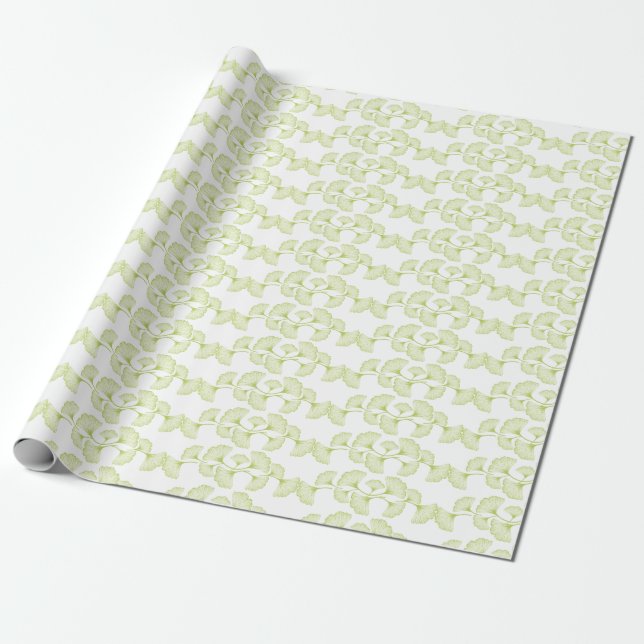 Papel De Regalo Se va Ginko (Desenrollado)