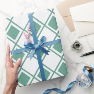 Papel De Regalo Seafoam Harlequin