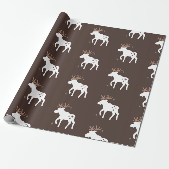 Papel De Regalo Seamless background patterns in Scandinavian style (Desenrollado)
