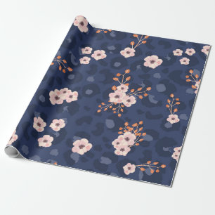 Papel De Regalo Seamless pattern with leopard skin and pink small 