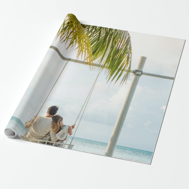 Papel De Regalo Seascape (Desenrollado)