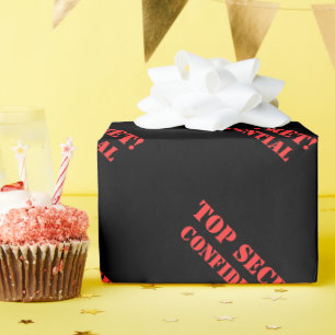 Papel De Regalo secreto superior - confidencial