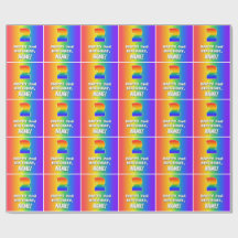 Segundo cumpleaños: Colorido, divertido patrón arc