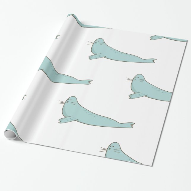 Papel De Regalo sello (Desenrollado)