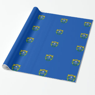 Papel De Regalo sello de la bandera de Nevada