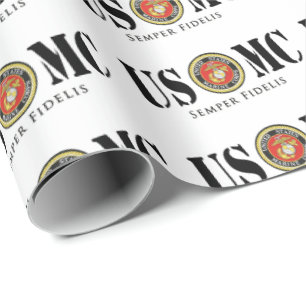 Papel De Regalo Sello oficial del Cuerpo de Marines de los Estados