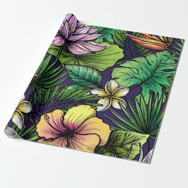 Papel De Regalo Selva (Desenrollado)