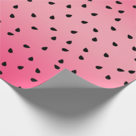 Papel De Regalo Semilla Cute Watermelon rosa
