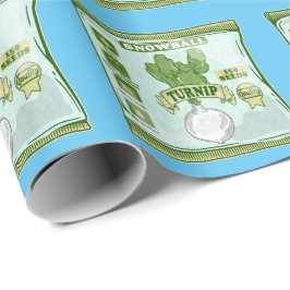 Papel De Regalo Semillas de nabo cultivando verduras