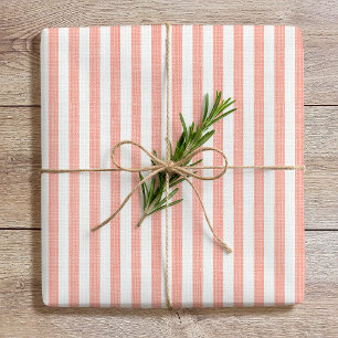 Papel De Regalo Sencillo aspecto de línea de Moda Patrón rayado Co