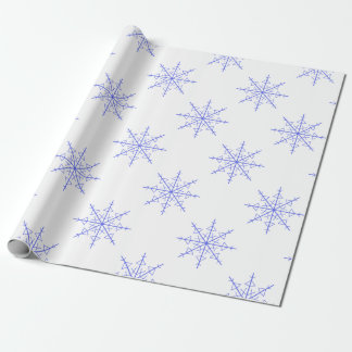 Papel De Regalo Sencillo copo de nieve